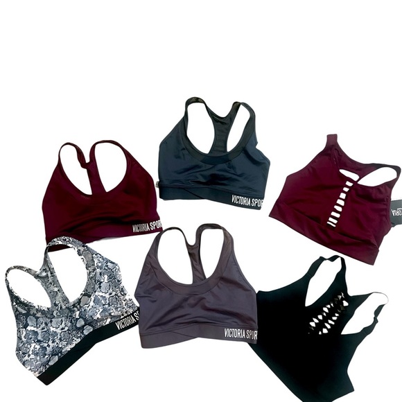 Bundle of 6 Victoria’s Secret Sports Bras – NWT – Size XS - Picture 1 of 8